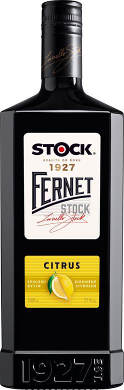 Fernet Stock Citrus 1l 27%