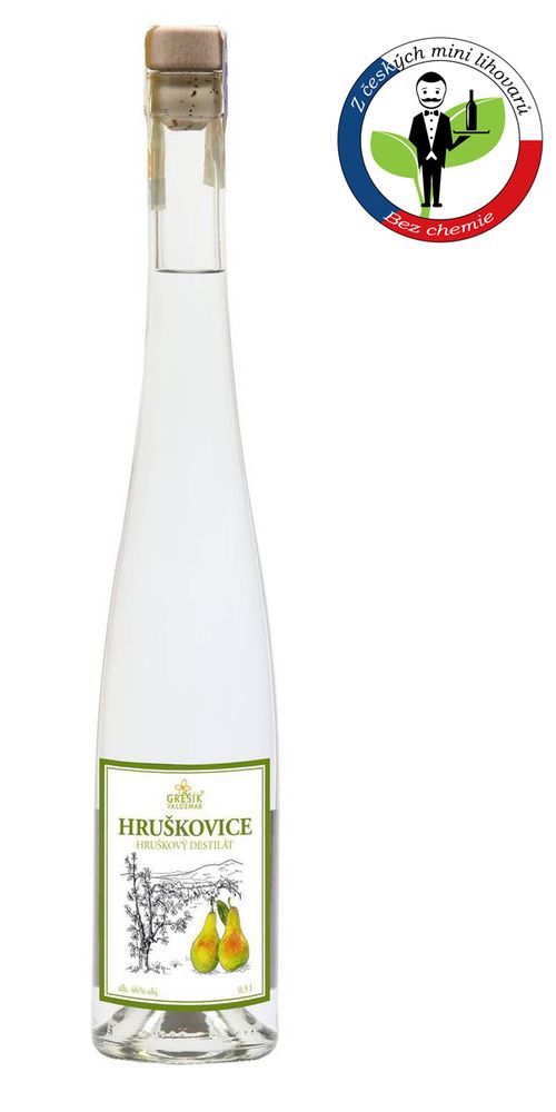 Valdemar Grešík Děčínská Hruškovice 46% 0,5l