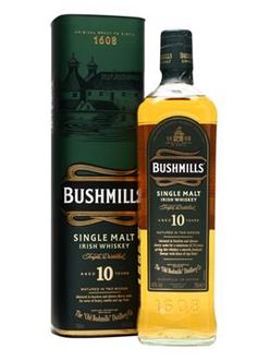 Bushmills 10y 0,7l 40% Tuba / Bourbon