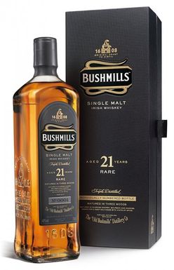 Bushmills 21y 0,7l 40% GB / Bourbon
