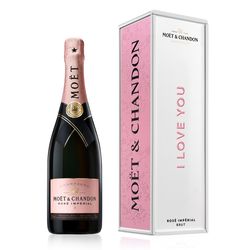 Moët & Chandon Imperial Brut Rosé I LOVE YOU 0,75 l v dárkové krabičce