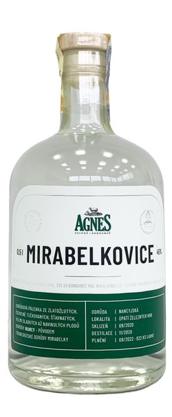 Agnes Mirabelkovice Nancyjsk 45% kosher 0,5L - pravá špendlíkovice