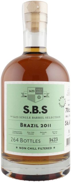 S.B.S Brazil 9y 2011 0,7l 56,6% L.E. / Rok lahvování 2020