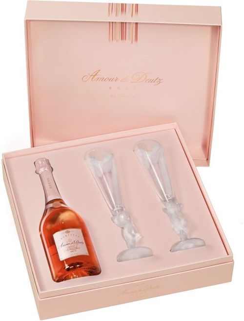 Amour de Deutz Brut Rose 2009 0,75l 12% + 2x sklo GB