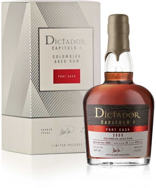 Dictador Capitulo Uno Port Cask 2000 0,7l 43% GB