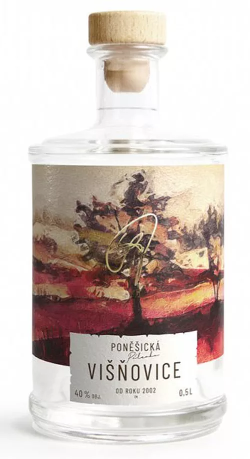 Poněšická višňovice 40% 0,5L
