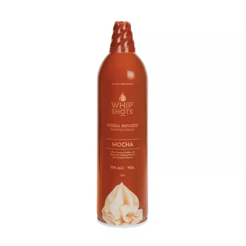 WhipShots Alko Šlehačka Mocha 0,375l 10%