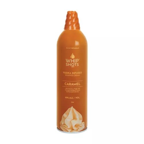 WhipShots Alko Šlehačka Caramel 0,375l 10%
