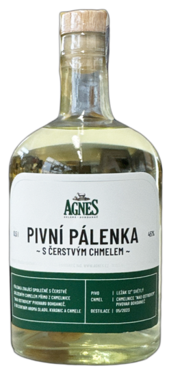 Agnes Pivní Pálenka s chmelem 45% kosher 0,5L
