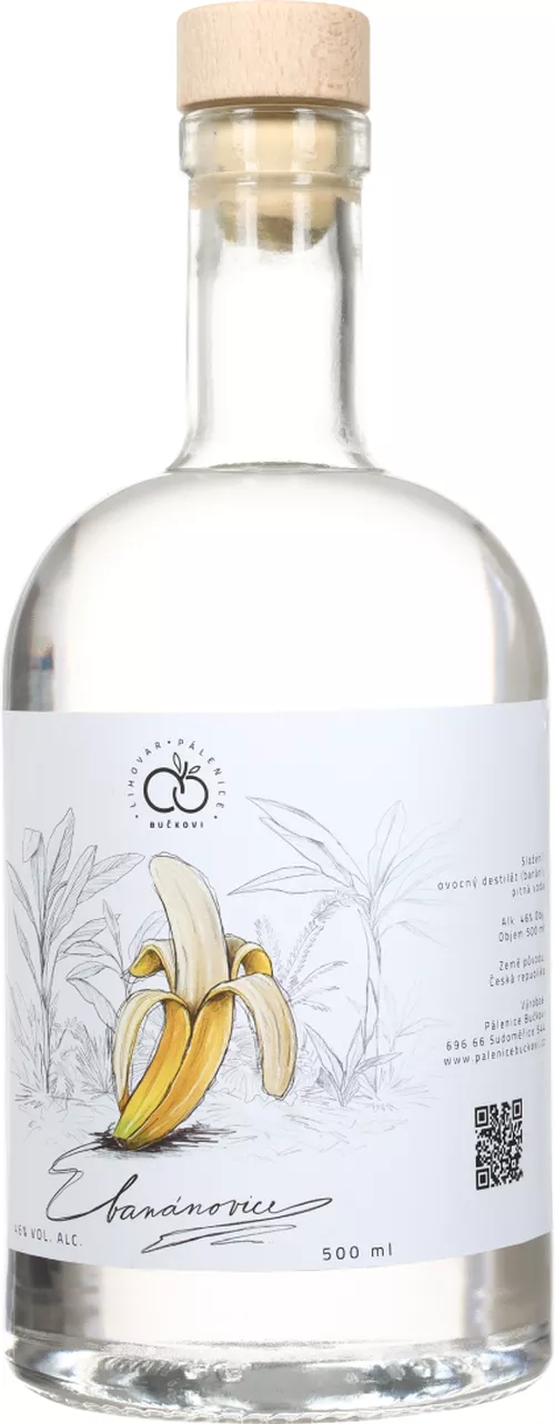 Bučkovi Banánovice 46% 0,5L