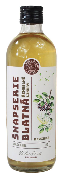 Šnapserie Blatná BEZINKA 20% 0,5L
