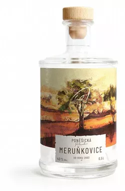 Poněšická meruňkovice 40% 0,5L