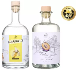 Sada Bučkovi Slivovice Durancie a Banánovice 2x0,5L